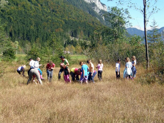 Kinder mit Naturpädagogischer Begleitung im Simonmoor